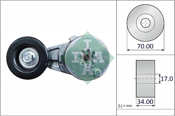 Napinacz paska wieloklinowego do Volvo, 534 0786 10, INA w ofercie sklepu e-autoparts.pl 
